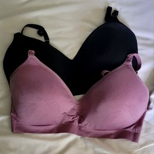 Jessica Simpson nursing bras size Medium.
